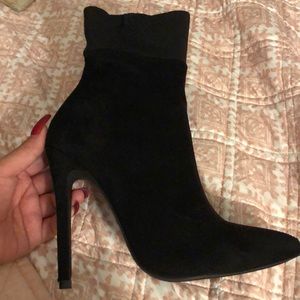 Black booties